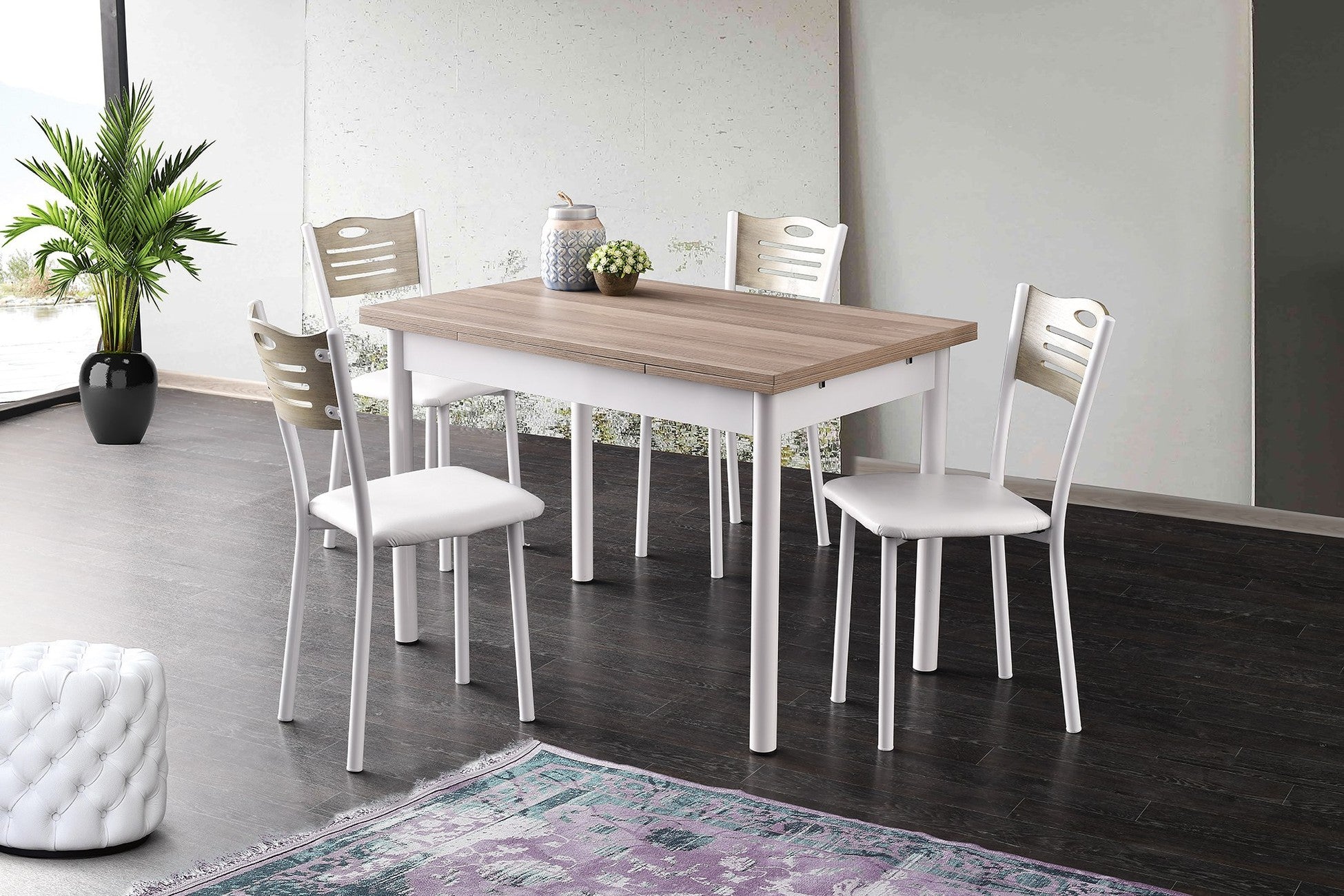 Table à manger extensible Polo - 1302